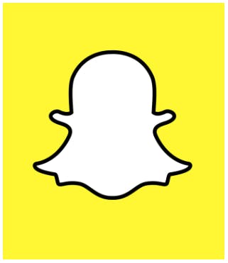 The snapchat logo